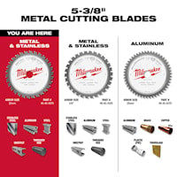 MILWAUKEE 48-40-4070 M18™ Circular Saw Blade 5-3/8 in Blade 30 Teeth Carbide