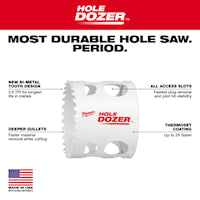 MILWAUKEE 49-56-0132 Ice Hardened™ Hole Saw 2-1/4 in Bi-Metal