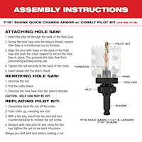 MILWAUKEE 49-56-0173 Ice Hardened™ Hole Saw 3 in Bi-Metal