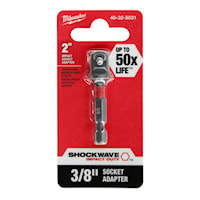 MILWAUKEE 48-32-5031 Shockwave™ Socket Adapter 1/4 x 3/8 in Hex