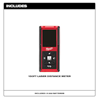 MILWAUKEE 48-22-9802 150' LASER DISTANCEMETER
