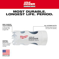 MILWAUKEE 49-56-0704 Hole Dozer™ Hole Saw 7/8 in