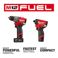 MILWAUKEE 3497-22 M12 FUEL 2-TOOL COMB.KIT