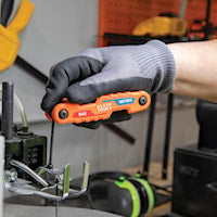 KLEIN TOOLS 70590 COMPACT FOLDING HEX 12-KEY SET