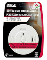 KIDDE 0910CA Kidde Smoke Alarm with Hush Battery Operated