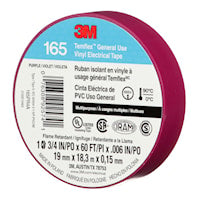 3M CANADA 165PR4A TAPE PURPLE 3/4in x 60ft3M Temflex 165