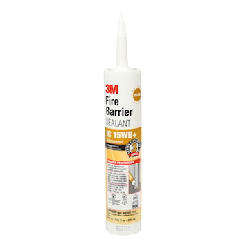 3M CANADA IC15WB+10.1OZ Fire Barrier Sealant Paste 3 hr Cure 10.1 fl oz (US) Cartridge