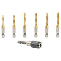 EMERSON PROFESSIONAL TOOLS DTAPSSKIT Drill/Tap Bit Kit Standard, 7-Piece