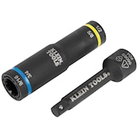KLEIN TOOLS 66009 4-IN-1 FLIP QUAD SOCKET