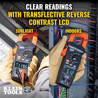 KLEIN TOOLS CL710 600A AUTO-RANGING PRO CLAMP METER