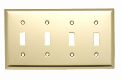 LEGRAND SB4PB SWITCH PLATE 4G PUSH BUTTON