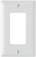 LEGRAND TP26W Trademaster Decora Wallplate 1 Gangs White 114.3 mm Lx 69.85 mm W