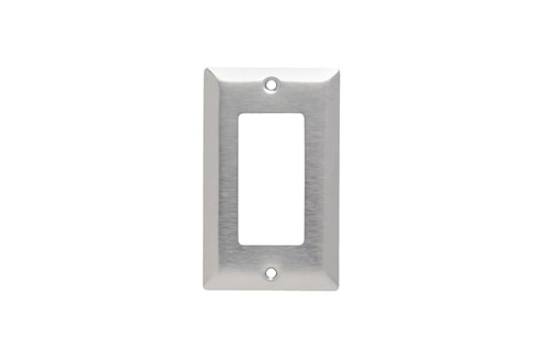 LEGRAND SL26 Pass & Seymour Wallplate 1 Gangs Silver 7-1/4 in Lx