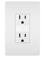 LEGRAND NTL885TRW The Radiant® Receptacle and Light 15 A, 120/125 VAC, White
