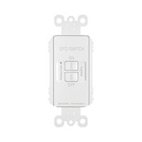 LEGRAND 2087W The Radiant® Dead-Front Self-Test GFCI Receptacle 20 A, White