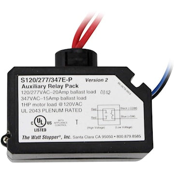 LEGRAND S120/277/347E-P Auxiliary Relay Power Pack 120/277/347 VAC, 20 A at 277 VAC, 15 A at 347 VAC,