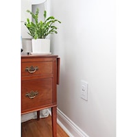 LEGRAND RWP26W The Radiant® Wallplate 1 Gangs White 4.94 in Lx 3.15 in W