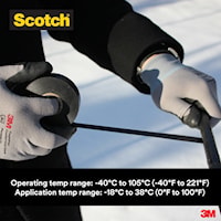 3M CANADA SUPER33+ 3/4X66 Scotch® Vinyl Insulating Tape 66 ft Lx 3/4 in W Vinyl Black