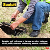 3M CANADA SUPER33+ 3/4X66 Scotch® Vinyl Insulating Tape 66 ft Lx 3/4 in W Vinyl Black