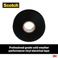 3M CANADA SUPER88-3/4X66 Scotch® Vinyl Insulating Tape 66 ft Lx 3/4 in W Vinyl Black