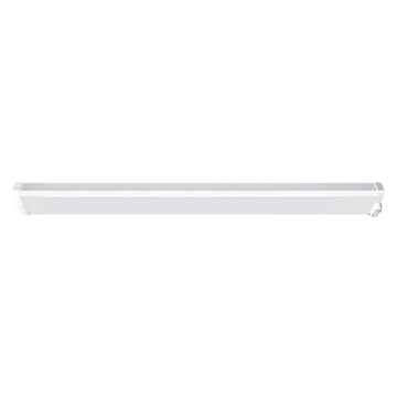 RAB DESIGN 083779 SMW4N-LED48: 48W 120-347V Variable Temp White Finish Dimmable Frosted Glass Lens