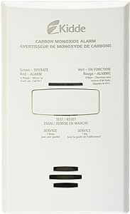 Kidde 900-0263CO-CA AC Plug-In Carbon Monoxide Alarm with Battery Backup