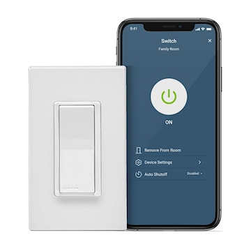 LEVITON D215S-1BW Decora smart WIFI Switch2nd gen.15A WHT