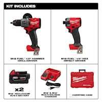 MILWAUKEE 3697-22 M18 FUEL HD/ID-COMBO