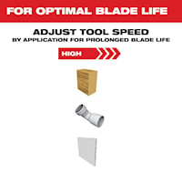 MILWAUKEE 49-25-1113 OPEN-LOK 2-1/2" HCSWOOD BLADES 3PK