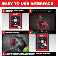 MILWAUKEE 48-22-9802 150' LASER DISTANCEMETER