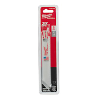MILWAUKEE 48-00-5182 Super Sawzall® Reciprocating Saw Blade 6 in 14 TPI