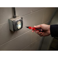 MILWAUKEE 2202-20 Milwaukee® Voltage Detector with LED Light 1-Pole, Self Test 50 - 1000 VAC LED