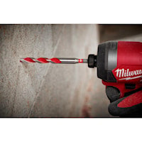 MILWAUKEE 48-20-9001 (3) HAMRDRILL 5/32" X 4"X 6"