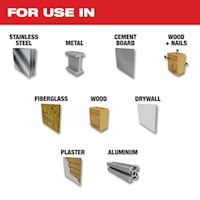 MILWAUKEE 49-56-0739 Hole Dozer™ Hole Saw 3-5/8 in 3/8 in, 7/16 in Hex Shank