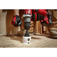 MILWAUKEE 49-56-0739 Hole Dozer™ Hole Saw 3-5/8 in 3/8 in, 7/16 in Hex Shank