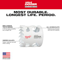 MILWAUKEE 49-56-0724 Hole Dozer™ Hole Saw 2-1/4 in
