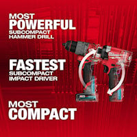 MILWAUKEE 3497-22 M12 FUEL 2-TOOL COMB.KIT