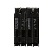 15/40 Amp 240V 2 Pole Quad Breaker