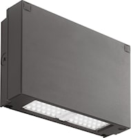 LED Wallpack, 4000K, 120-277V, 2900LM, dark bronze