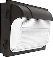 LED Wall Pack 1450-6850 Lumen 40K 120-277V 54W Dark Bronze