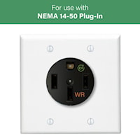 LEGRAND 3894WREV WR STR BLD RECP 50A 125/250V 3P4W EV /