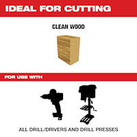MILWAUKEE 48-13-7325 MILWAUKEE Bellhanger Bit 1/4 in diameter