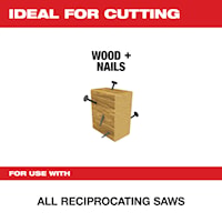 MILWAUKEE 48-00-5036 Super Sawzall® Reciprocating Saw Blade 9 in 5 TPI