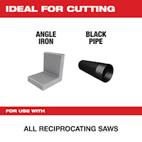 MILWAUKEE 48-00-5187 Super Sawzall® Reciprocating Saw Blade 9 in 14 TPI