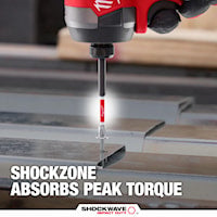 MILWAUKEE 48-32-4606 Shockwave™ Power Bit Square Recess #2 1/4 in