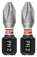 MILWAUKEE 48-32-4601 Shockwave™ Insert Bit Phillips PH2 1/4 in Hex