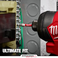 MILWAUKEE 48-32-4471 Shockwave™ Power Bit Square Recess #1 1/4 in