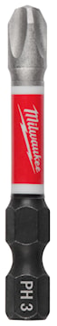 MILWAUKEE 48-32-4463 Shockwave™ Power Bit Phillips #3 1/4 in Hex