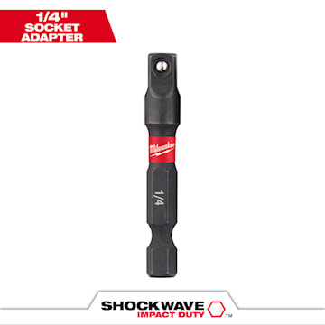 MILWAUKEE 48-32-5030 Shockwave™ Socket Adapter 1/4 in Hex