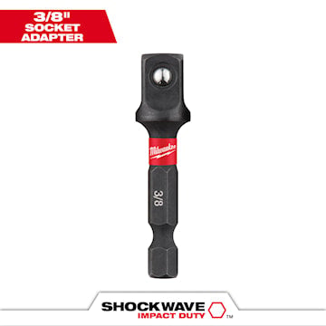MILWAUKEE 48-32-5031 Shockwave™ Socket Adapter 1/4 x 3/8 in Hex